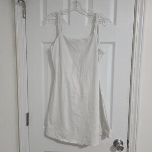 White Large HALARA Dress